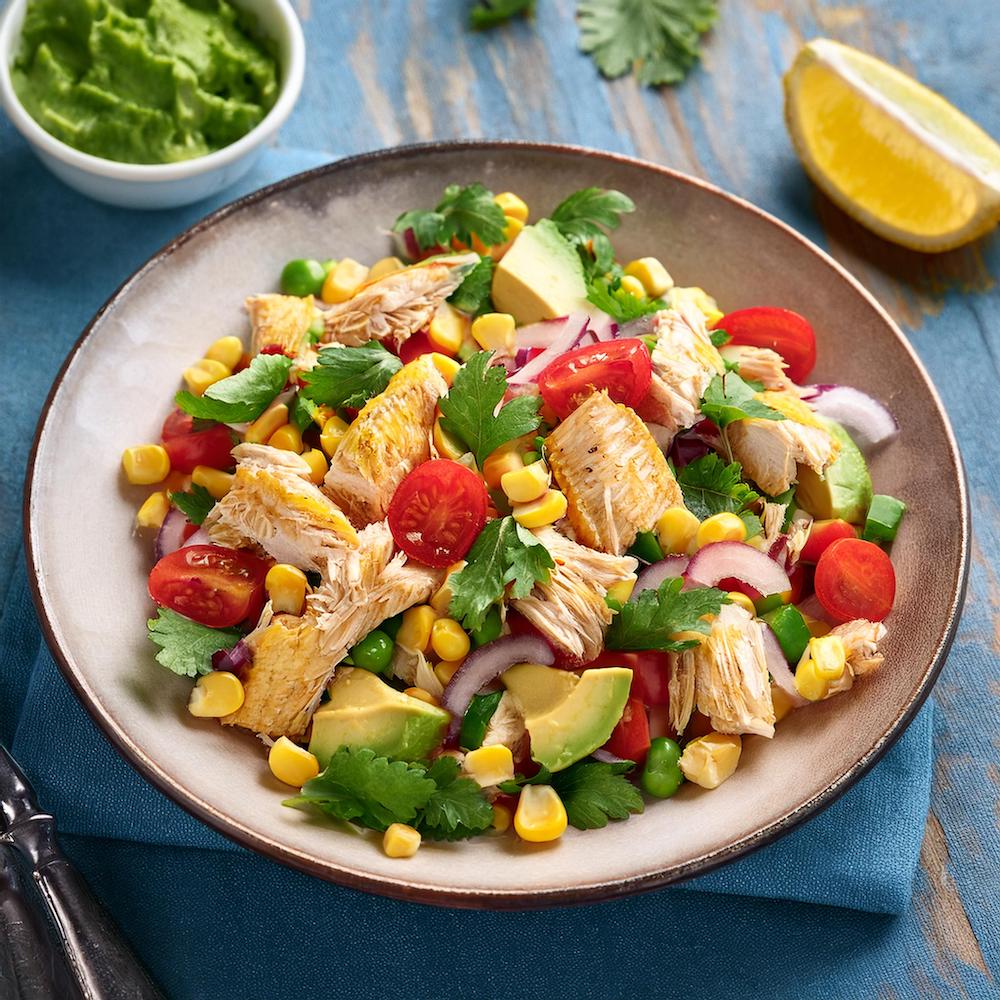 Southwest Chicken Salad Recipe-recipeplatter